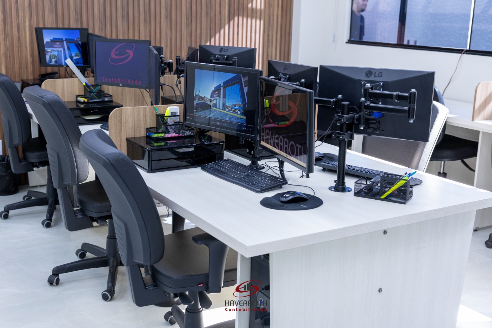 Ambientes de trabalho do Grupo Haverroth